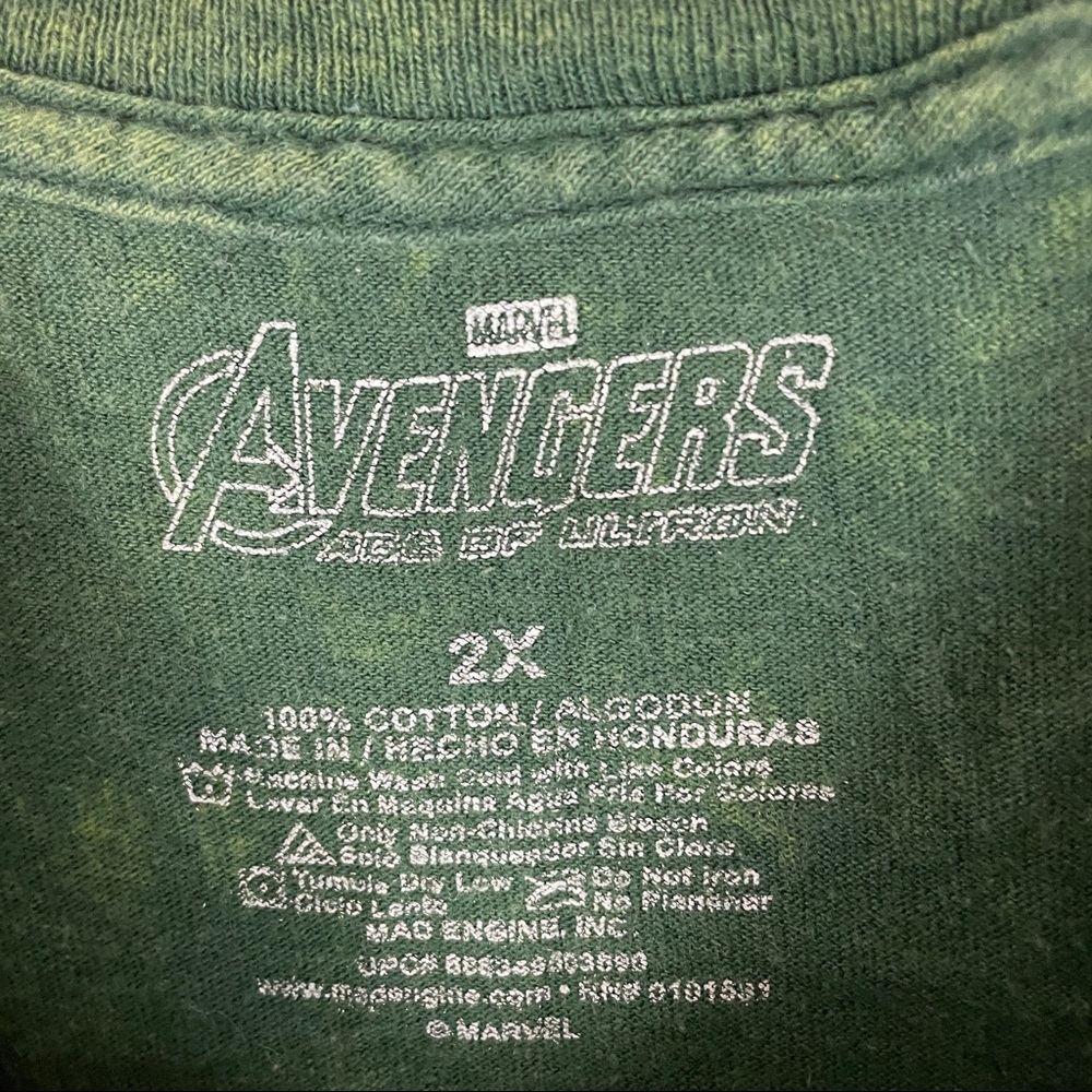 Marvel Avengers Hulk Shirt Size 2x View 3